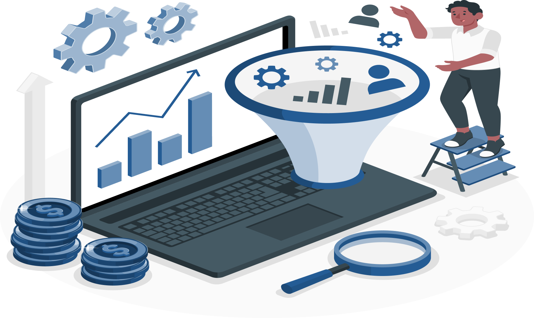 Digital Marketing Illustration
